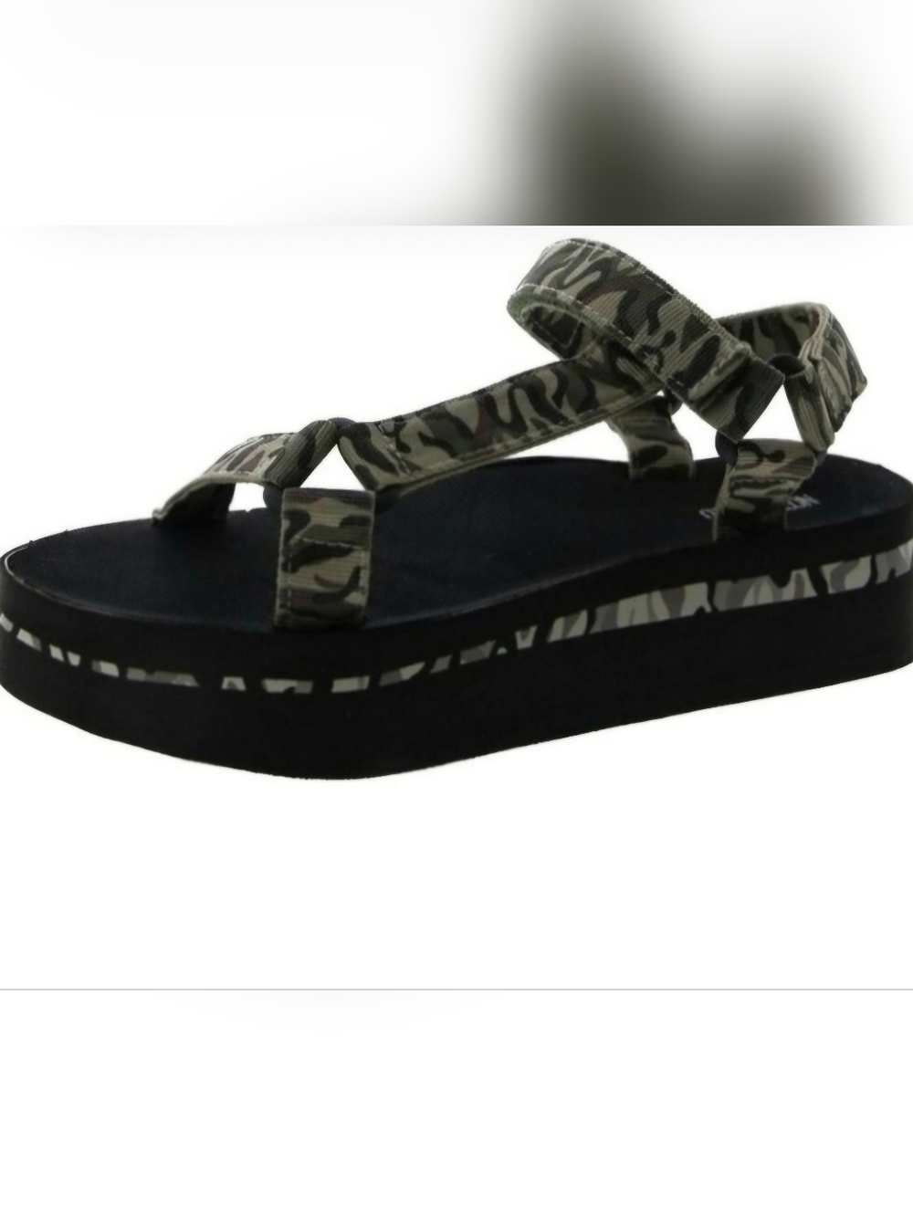 Not Rated Camoflauge Adjustable Vecro Sandals